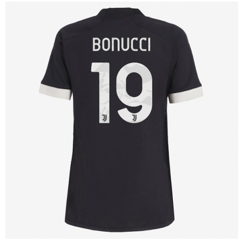 Juventus Leonardo Bonucci #19 Tredjedrakt Kvinner 2023-24 Kortermet Juventus Leonardo Bonucci #19 Tredjedrakt Kvinner 2023-24 Kortermet